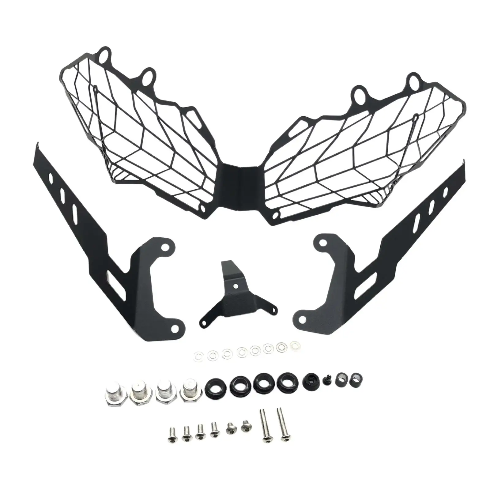 Motorcycle Headlight Guard Grille Protector Cover Replacement for Kawasaki Versys1000
Motorcycle Headlight Guard Grille Protector Cover Replacement for Kawasaki Versys1000