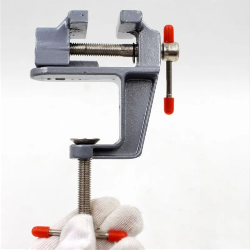 3.5Inch Aluminum Miniature Small Jeweler Hobby Clamp On Table Bench Vise Mini Tool DIY Household Flat Mouth Universal Table Vice
3.5Inch Aluminum Miniature Small Jeweler Hobby Clamp On Table Bench Vise Mini Tool DIY Household Flat Mouth Universal Table Vice