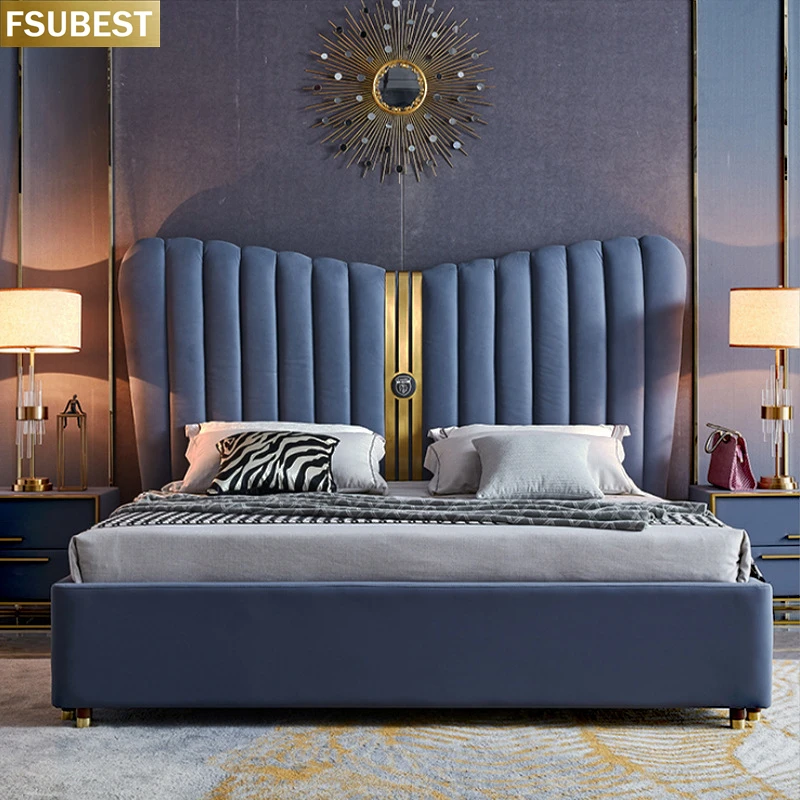 American Modern Bedroom Furniture Luxury Bed Frame Lit Cama Yatak Letto Letti Bedden Bedroom Furniture Queen Double Madera
American Modern Bedroom Furniture Luxury Bed Frame Lit Cama Yatak Letto Letti Bedden Bedroom Furniture Queen Double Madera