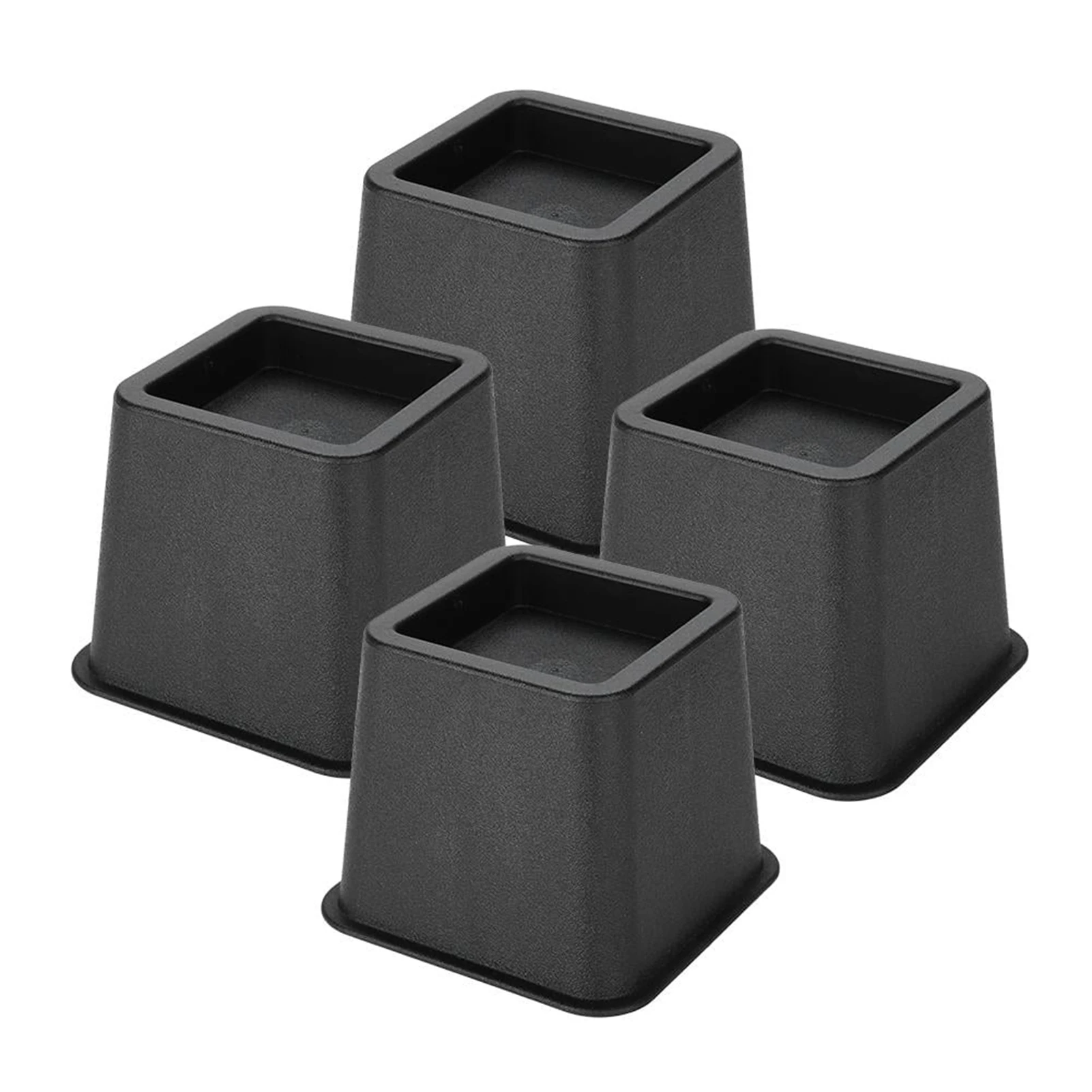 4pcs 3inch Anti Slip Plastic Bed Chair Black Wardrobe Furniture Riser Heavy Duty Lift Stable Durable Sofa Table Home Office
4pcs 3inch Anti Slip Plastic Bed Chair Black Wardrobe Furniture Riser Heavy Duty Lift Stable Durable Sofa Table Home Office