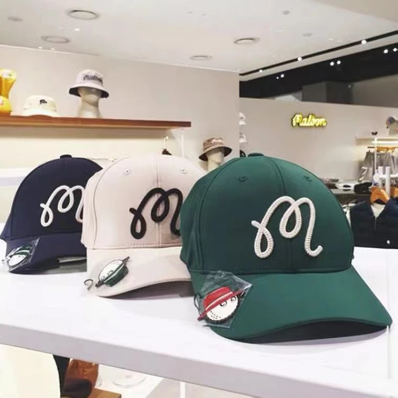 말본 3d embroidered logo baseball hat GOLF hat with Golf mark CAP BRAND baseball hat Outdoor Sports Protection Sunscreen
말본 3d embroidered logo baseball hat GOLF hat with Golf mark CAP BRAND baseball hat Outdoor Sports Protection Sunscreen