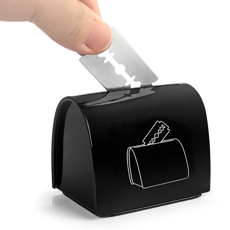 Razor Blade Bank for Safety Razor Blade Storagement Used Double Edge Safety Razor Blade Disposal Case Drop Shipping
Razor Blade Bank for Safety Razor Blade Storagement Used Double Edge Safety Razor Blade Disposal Case Drop Shipping