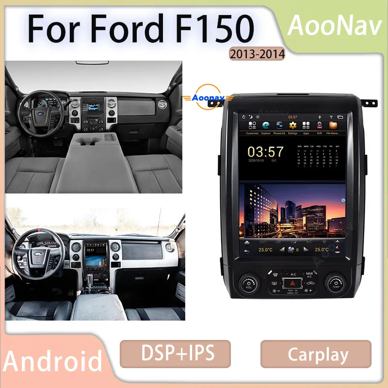 Автомагнитола с GPS-навигацией для автомобиля Ford F150 2013 2014, мультимедийные плееры, стерео, Android, радио, вертикальный экран, Авторадио
Автомагнитола с GPS-навигацией для автомобиля Ford F150 2013 2014, мультимедийные плееры, стерео, Android, радио, вертикальный экран, Авторадио