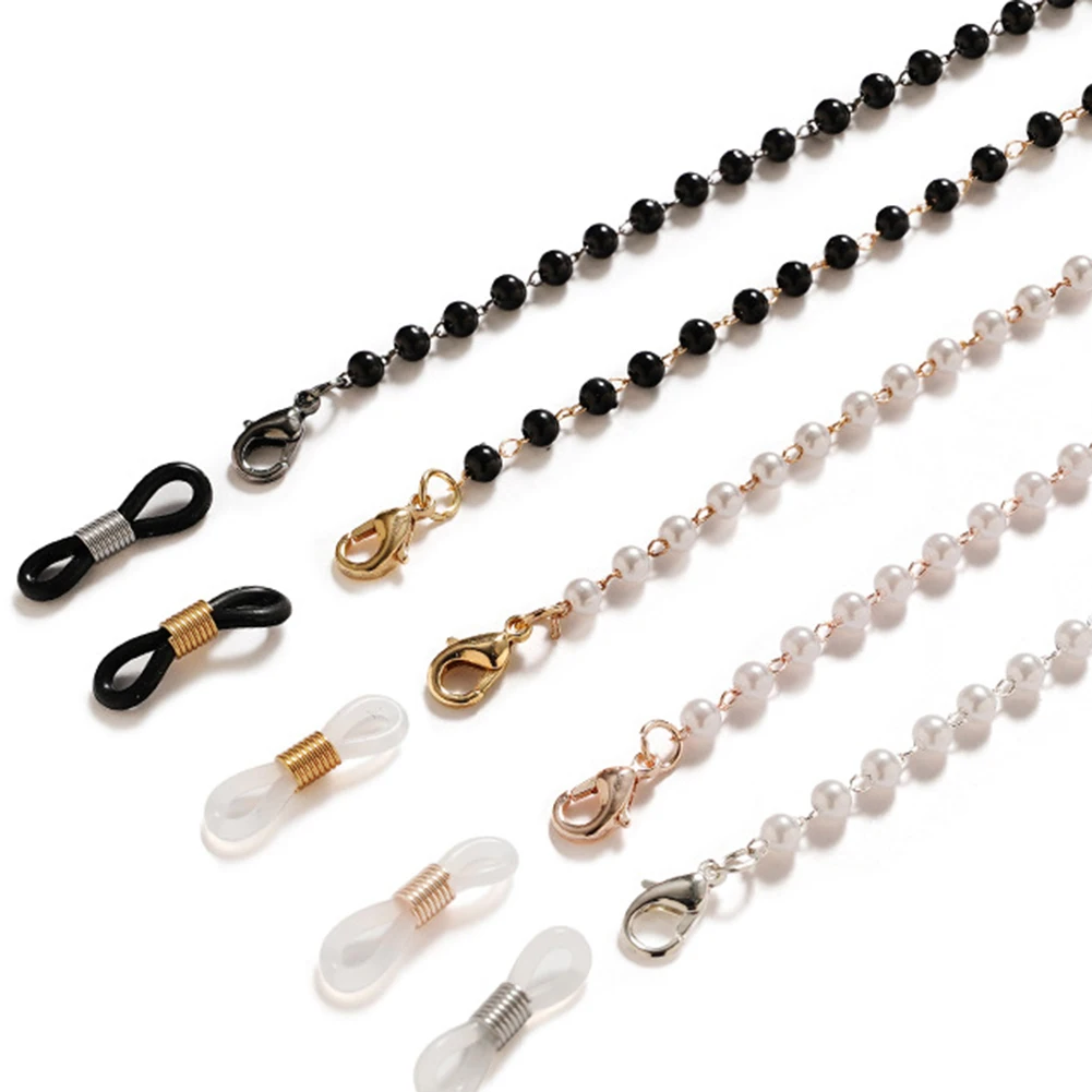 Fashion Glasses Chain for Women Boho Pearl Beaded Mask Chain Charm Sunglass Lanyard Holder Neck Cord Eyewear Jewelry Gift
Fashion Glasses Chain for Women Boho Pearl Beaded Mask Chain Charm Sunglass Lanyard Holder Neck Cord Eyewear Jewelry Gift