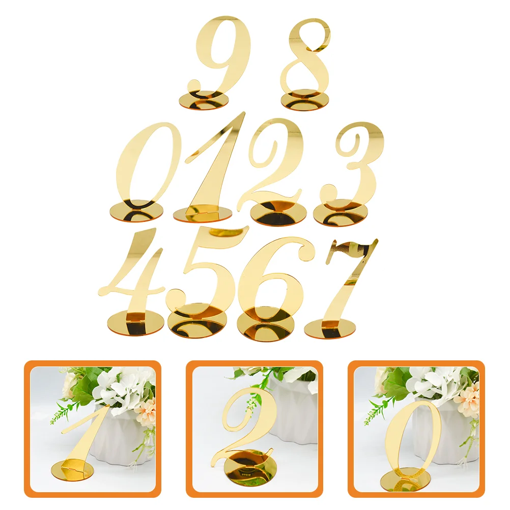 10pcs Table Numbers Decorative Beautiful Wedding Centerpieces Acrylic Table Decor Wedding Reception Decor
10pcs Table Numbers Decorative Beautiful Wedding Centerpieces Acrylic Table Decor Wedding Reception Decor