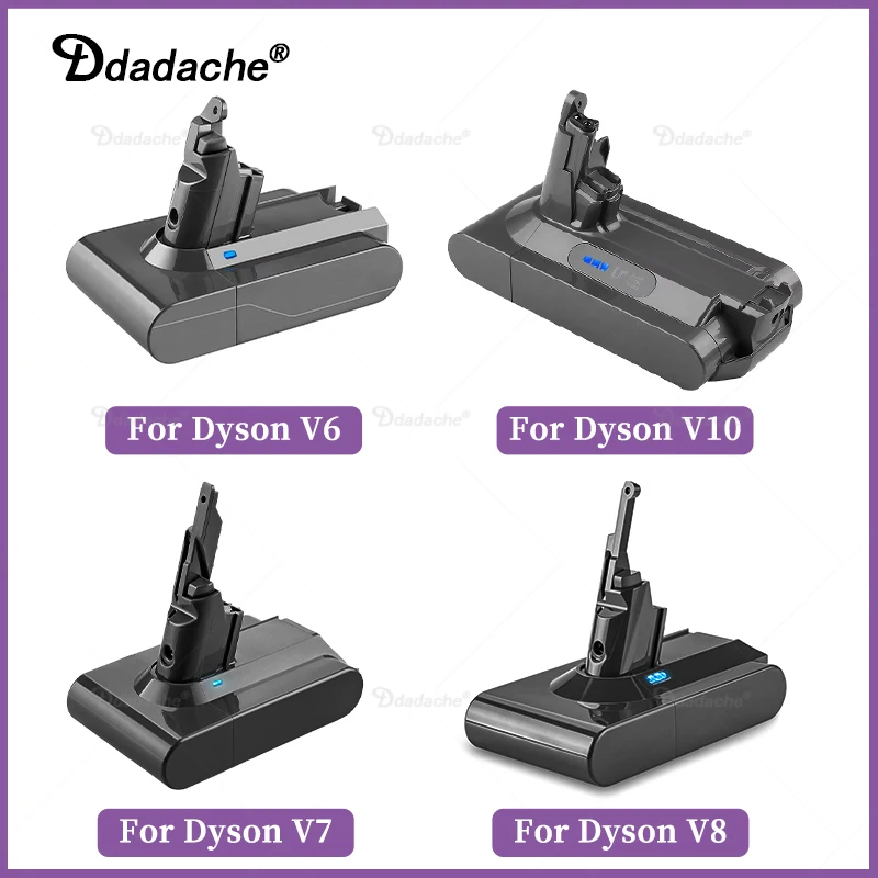 Brand NEW 21.6V Batterie for Dyson V6 V7 V8 V10 Handheld Vacuum Cleaner Spare battery 6800mAh high-quality
Brand NEW 21.6V Batterie for Dyson V6 V7 V8 V10 Handheld Vacuum Cleaner Spare battery 6800mAh high-quality