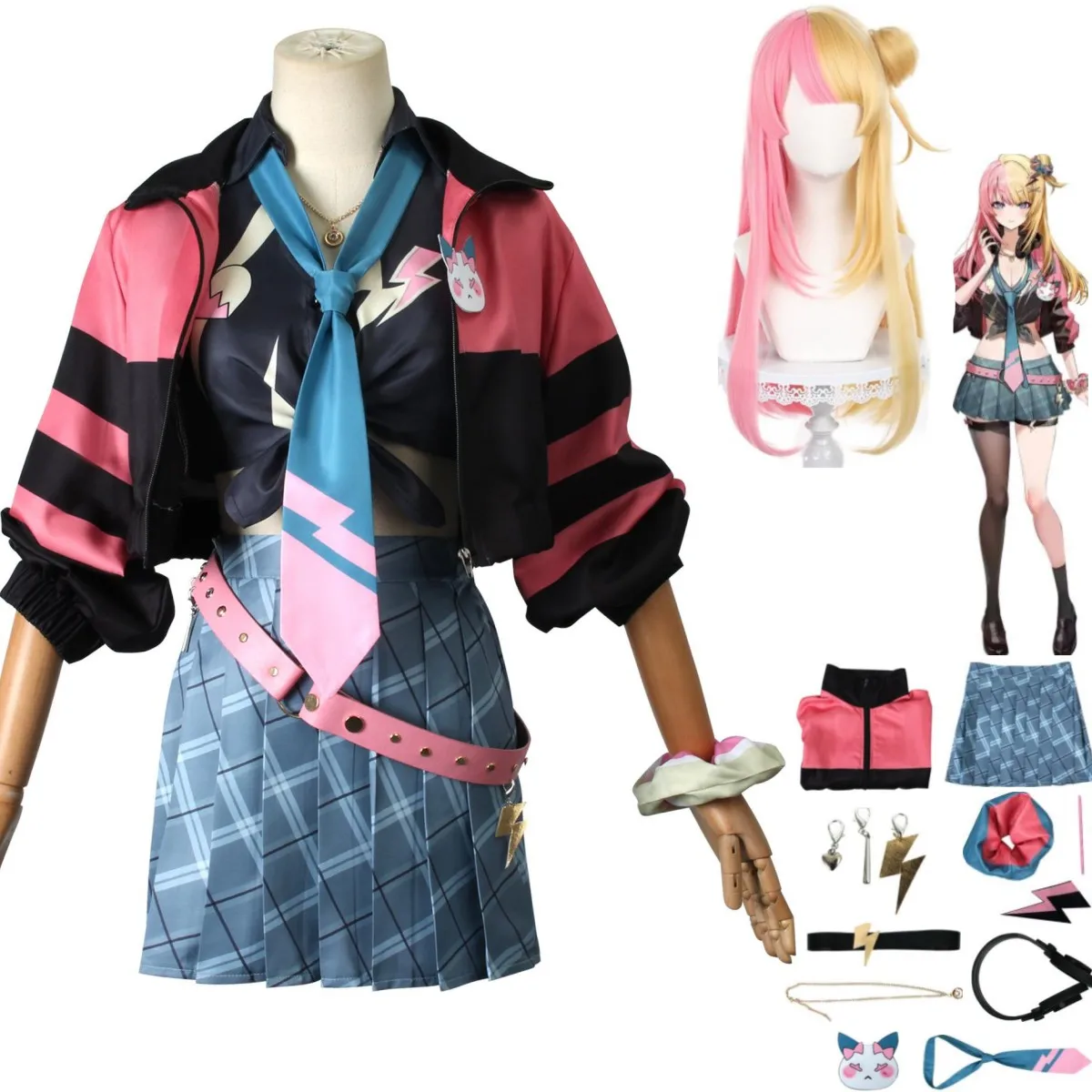 Anime Virtual Youtuber Vtuber Vup Kotoka Torahime Cosplay Costume Enxsoleil Member Jk Uniform Skirt Woman Sexy Kawaii Party Suit
Anime Virtual Youtuber Vtuber Vup Kotoka Torahime Cosplay Costume Enxsoleil Member Jk Uniform Skirt Woman Sexy Kawaii Party Suit