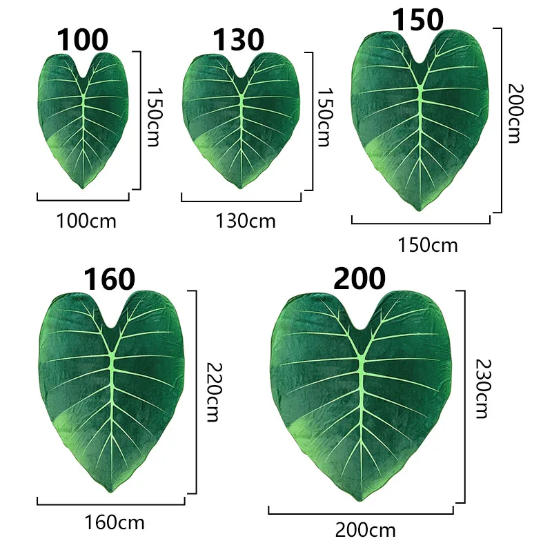 

Одеяло с большими листьями для кровати, покрывало на диван, мягкое теплое Фланелевое покрывало, покрывало на кровать, уютное пляжное полоте...