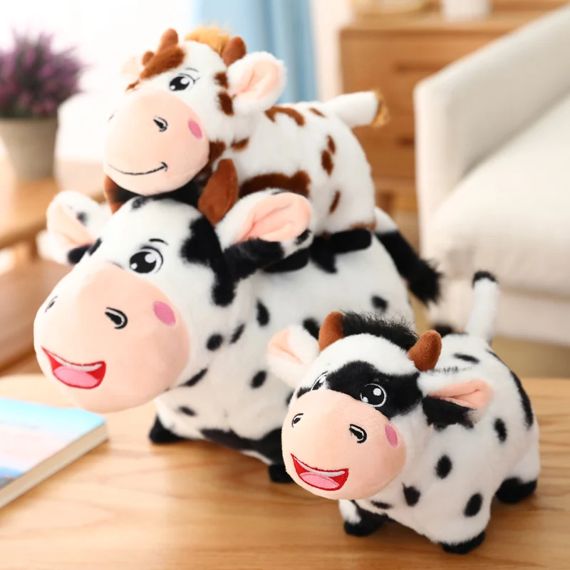 30/40CM Cute Easter Dairy Cow Stuffed Animal Adorable Soft Plush Farm Animal Toy Great Birthday Gift for Girls Boys
30/40CM Cute Easter Dairy Cow Stuffed Animal Adorable Soft Plush Farm Animal Toy Great Birthday Gift for Girls Boys