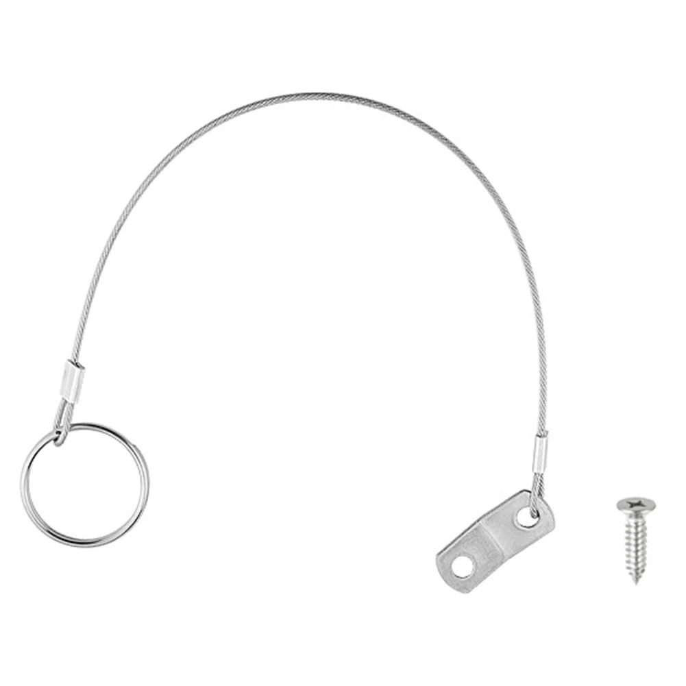 Lanyard Cable Safety Tether 150mm Accessories For Loss Prevention Parts Safety Tether Stainless Steel 316 Wire
Lanyard Cable Safety Tether 150mm Accessories For Loss Prevention Parts Safety Tether Stainless Steel 316 Wire