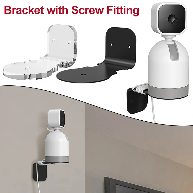 Portable Security Camera Mount Stand with Screws Camera Wall Mount Holder Stainless Steel/acrylic for Blink Mini Pan-Tilt Camera
Portable Security Camera Mount Stand with Screws Camera Wall Mount Holder Stainless Steel/acrylic for Blink Mini Pan-Tilt Camera