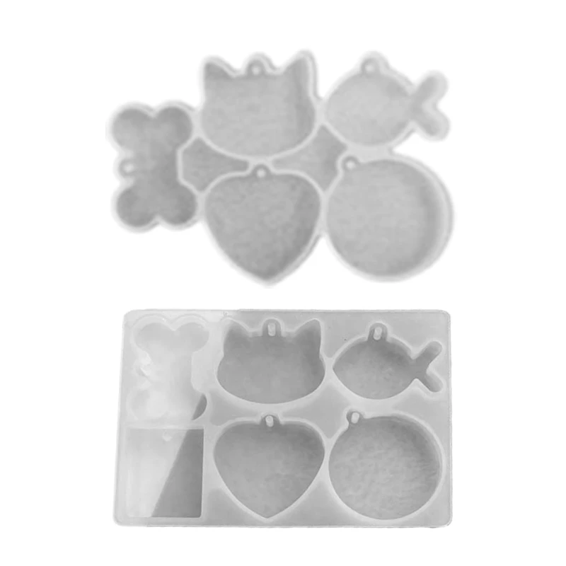 L21E 1/2x Bone Fish Silicone Mold Charm Jewelry Casting Keychain Making DIY Craft
L21E 1/2x Bone Fish Silicone Mold Charm Jewelry Casting Keychain Making DIY Craft