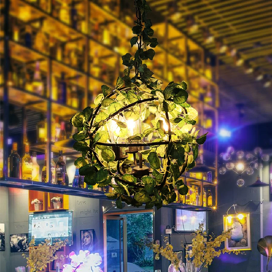 Net Red Pendant Light Theme Restaurant Bar Plant Ball Chandelier Small Fresh Green Plant Decoration Shop Lamps
Net Red Pendant Light Theme Restaurant Bar Plant Ball Chandelier Small Fresh Green Plant Decoration Shop Lamps