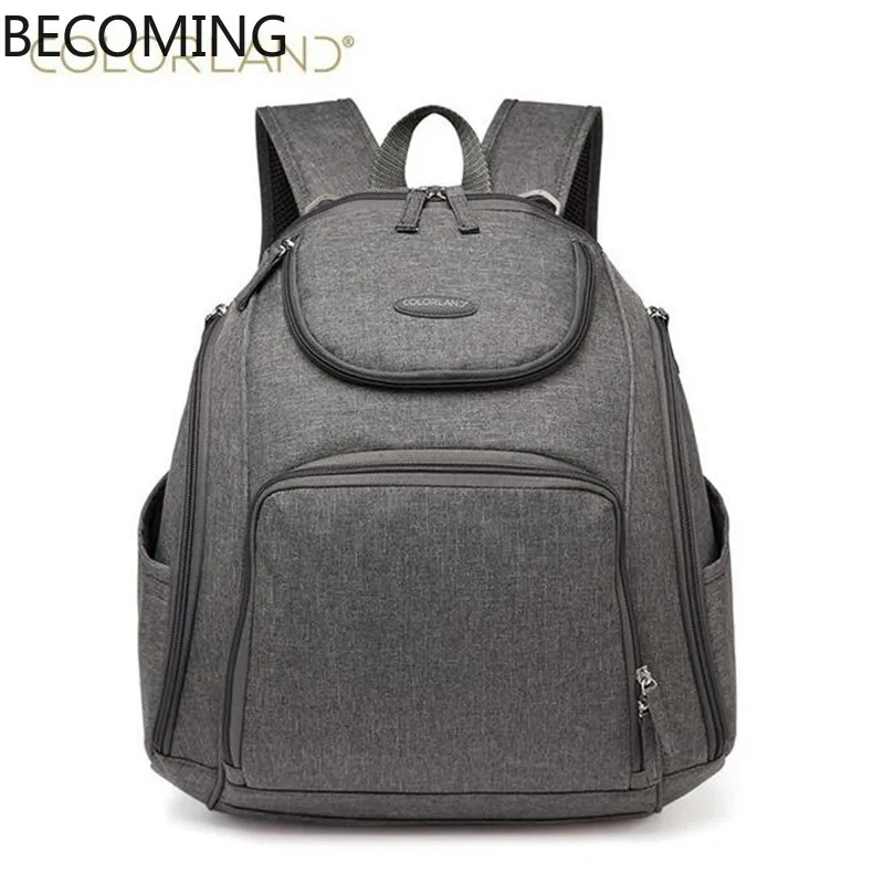 Colorland Ergonomics baby diaper bag backpack waterproof mother Maternity Handbag baby care nappy changing back pack
Colorland Ergonomics baby diaper bag backpack waterproof mother Maternity Handbag baby care nappy changing back pack