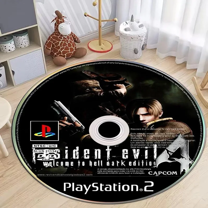 Круглый ковер 3D Resident Evil Games для дома из полиэстера
Круглый ковер 3D Resident Evil Games для дома из полиэстера