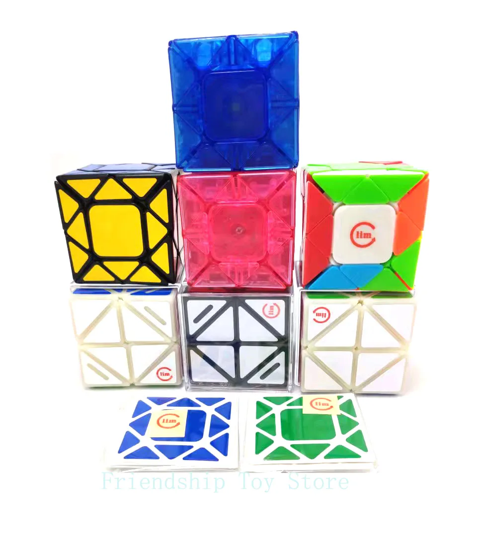 NEW Fission Skew Cube 2X2X2+Skew Magic Cube Funs Puzzle Black Primary Transparent Blue Pink Fangshi Educational Toy Gift IQ
NEW Fission Skew Cube 2X2X2+Skew Magic Cube Funs Puzzle Black Primary Transparent Blue Pink Fangshi Educational Toy Gift IQ