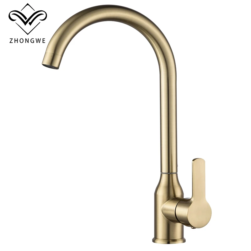 Stainless Steel PVD Nice Design Brushed Gold Gun Grey Kitchen Taps Mixer Kitchen Faucet
Stainless Steel PVD Nice Design Brushed Gold Gun Grey Kitchen Taps Mixer Kitchen Faucet