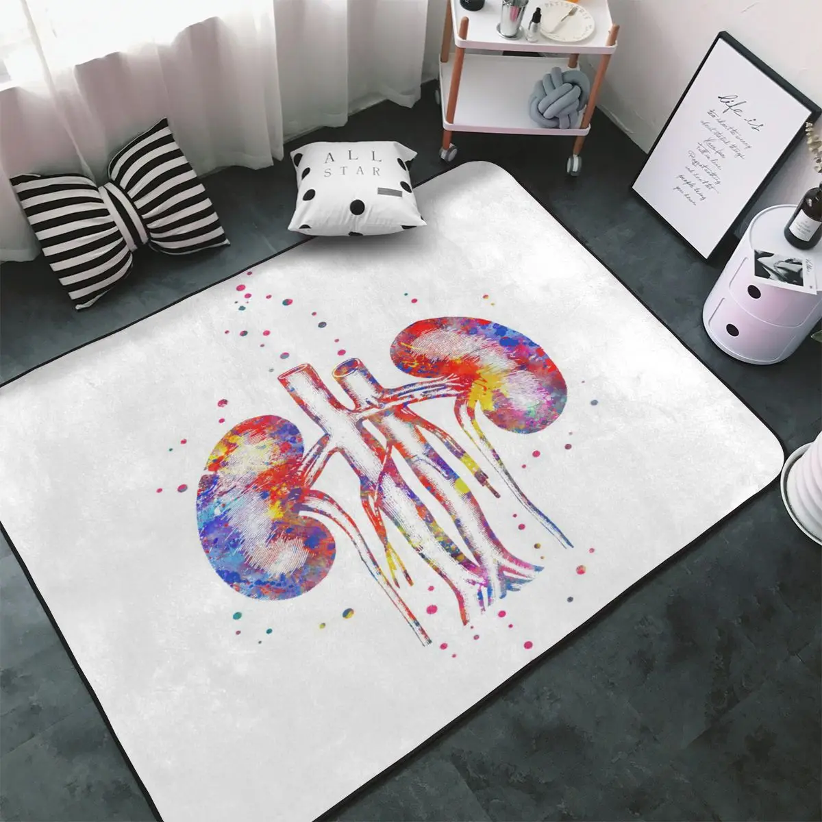 Kidney Carpet, Polyester Floor Mats Popular Doorway Home Decor Mats Mats Customizable
Kidney Carpet, Polyester Floor Mats Popular Doorway Home Decor Mats Mats Customizable