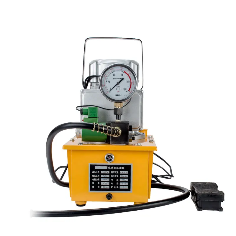 Hydraulic pump for hydraulic tools type double action electric oil pump ZCB-700A
Hydraulic pump for hydraulic tools type double action electric oil pump ZCB-700A