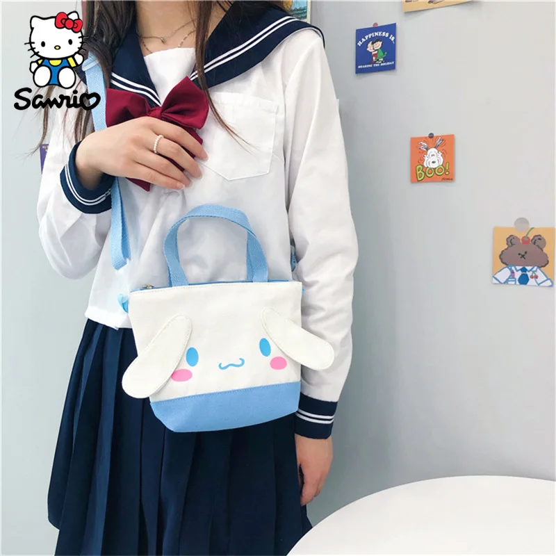 Sanrio Shoulder Bag Student Handbag Cartoon Cinnamoroll Kuromi Crossbody Bag My Melody Backpack Storage bag For Girl Kids Gifts
Sanrio Shoulder Bag Student Handbag Cartoon Cinnamoroll Kuromi Crossbody Bag My Melody Backpack Storage bag For Girl Kids Gifts