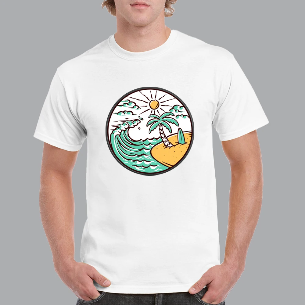 Summer Men's Fashion T-shirt Men's Oversized Beach Coconut Tree Printed Short Sleeve Hawaiian Casual Cotton Tops Men's Clothing
Summer Men's Fashion T-shirt Men's Oversized Beach Coconut Tree Printed Short Sleeve Hawaiian Casual Cotton Tops Men's Clothing