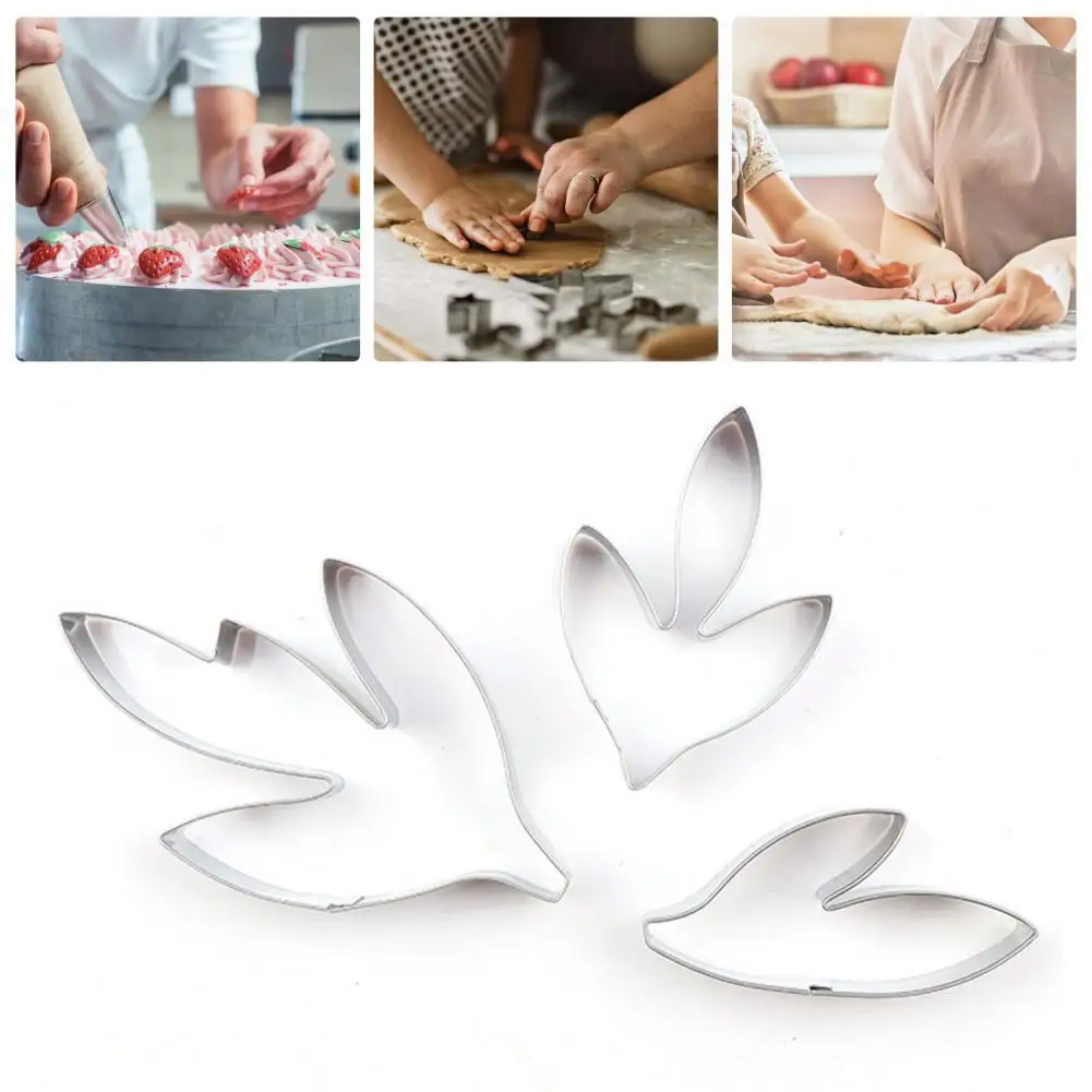 Portable 3Pcs Practical Sugarcraft Leaf Cutter Exquisite Cake Cutter Peony Flower Leaves Shape for Home
Portable 3Pcs Practical Sugarcraft Leaf Cutter Exquisite Cake Cutter Peony Flower Leaves Shape for Home
