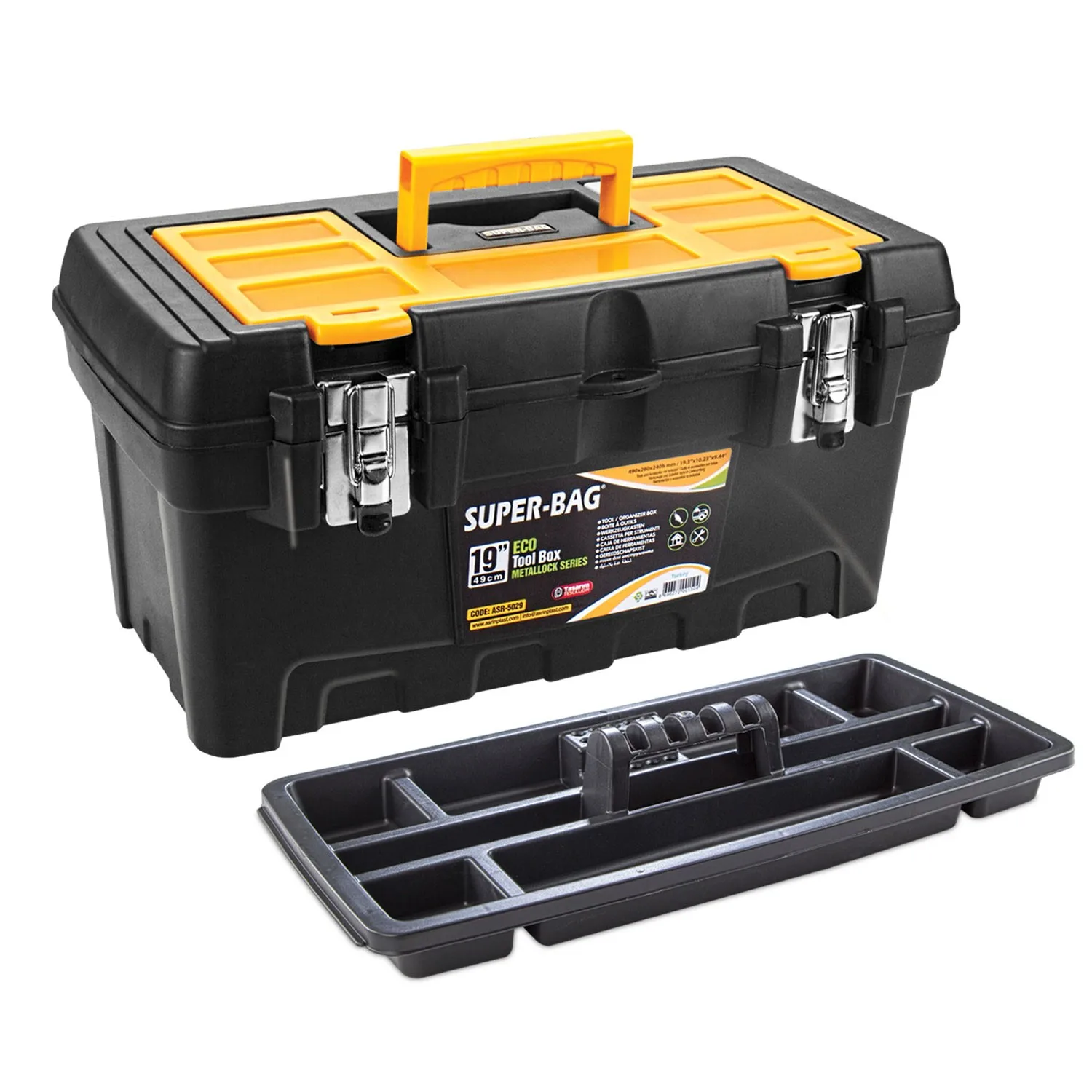 Super Bag Metal ziplock tool Bag 19 inch Asr-5029 ergonomic design practical products
Super Bag Metal ziplock tool Bag 19 inch Asr-5029 ergonomic design practical products