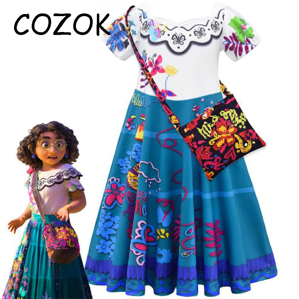 Disney Kids Hot Encanto Costume Princess Dress Suit Charm for Girls Isabella Glamour Cosplay Children Brithday Halloween 2022
Disney Kids Hot Encanto Costume Princess Dress Suit Charm for Girls Isabella Glamour Cosplay Children Brithday Halloween 2022