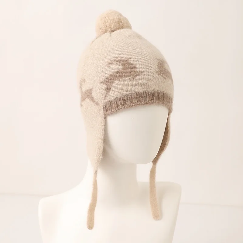 Winter kids Outdoor hats100% Woolen cap kintted beret cute Warm and stylish Children's ear protection hats
Winter kids Outdoor hats100% Woolen cap kintted beret cute Warm and stylish Children's ear protection hats
