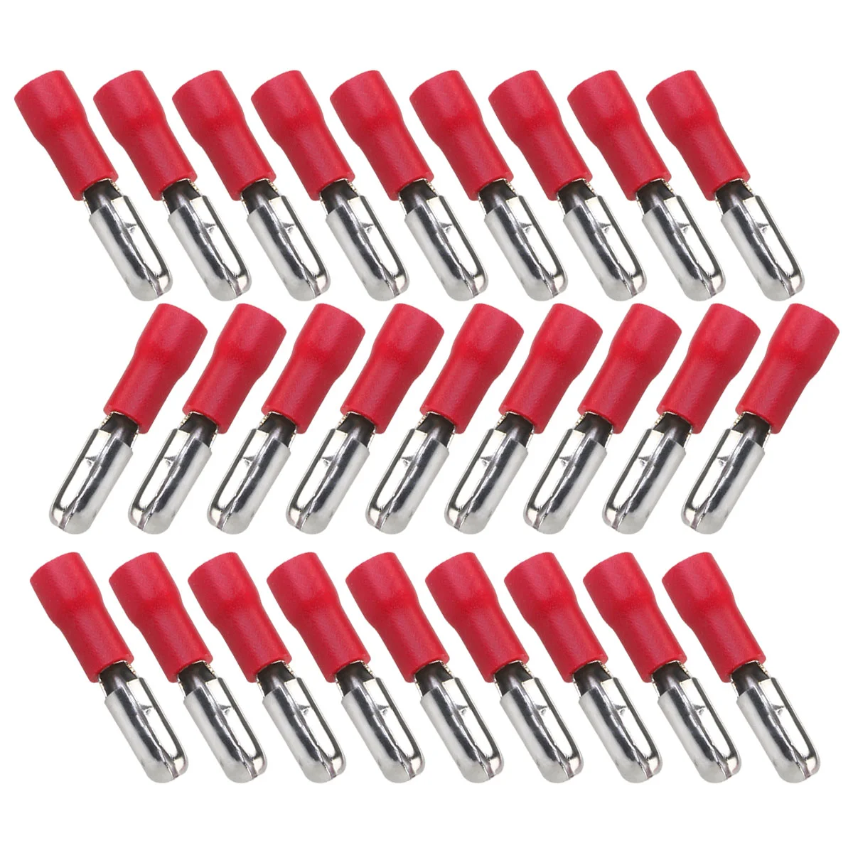 100pcs Male & Female Insulated Wire Bullet Electrical Crimp Connector Terminal (Blue) 
100pcs Male & Female Insulated Wire Bullet Electrical Crimp Connector Terminal (Blue)