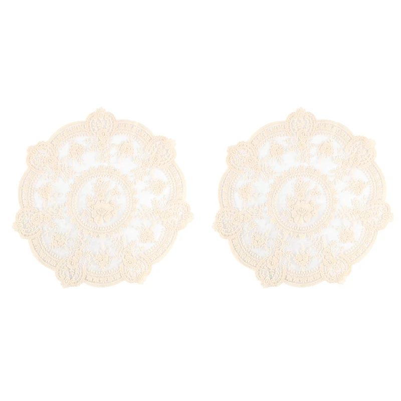 2 шт., кружевные салфетки в стиле ретро
2 шт., кружевные салфетки в стиле ретро
