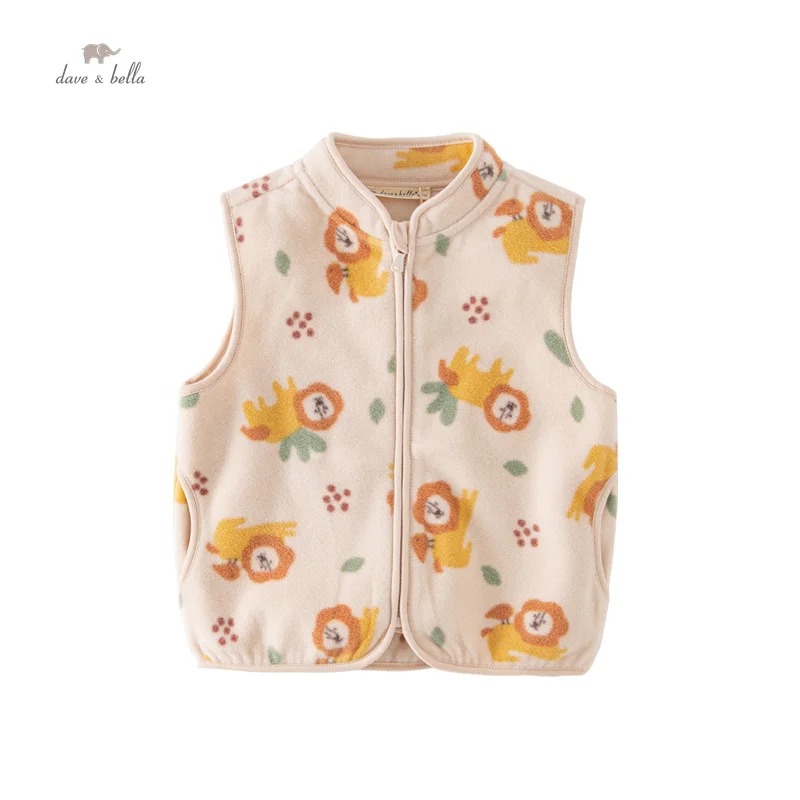 Dave Bella Children's Clothes 2023 New Autumn Girl's Boy’s Comfortable Fleece Tank Top Fashion Casual Cute Top Outdoor DB3237652
Dave Bella Children's Clothes 2023 New Autumn Girl's Boy’s Comfortable Fleece Tank Top Fashion Casual Cute Top Outdoor DB3237652
