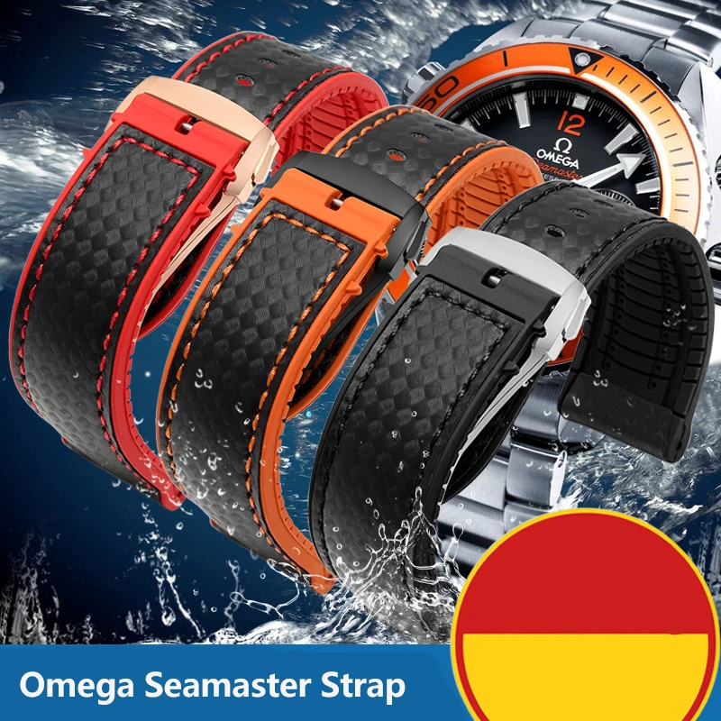 Спортивный силиконовый браслет для часов Omega Seamaster Speedmaster 007 Rubeer, водонепроницаемый и водонепроницаемый ремешок, 22 мм, аксессуары
Спортивный силиконовый браслет для часов Omega Seamaster Speedmaster 007 Rubeer, водонепроницаемый и водонепроницаемый ремешок, 22 мм, аксессуары