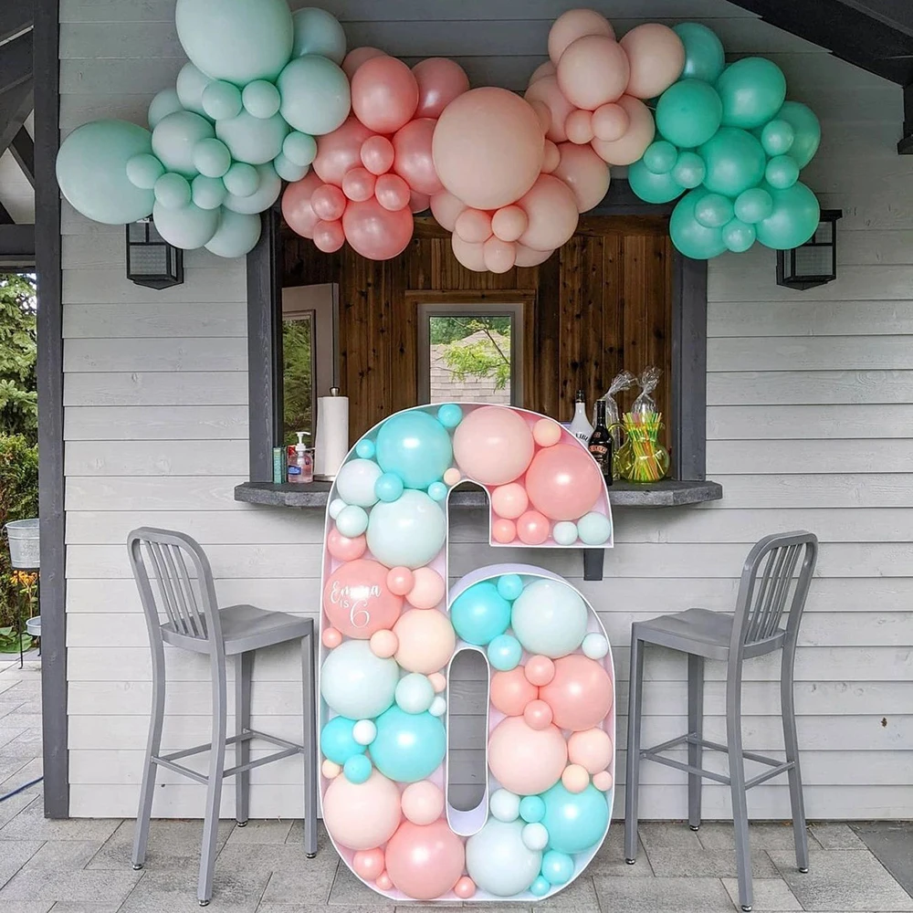 73cm Large Number Mosaic Balloon Frame DIY Number 0-9 Balloon Filling Box Kids Adult Birthday Party Anniversary Wedding Backdrop
73cm Large Number Mosaic Balloon Frame DIY Number 0-9 Balloon Filling Box Kids Adult Birthday Party Anniversary Wedding Backdrop