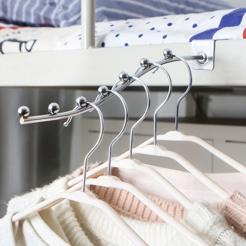 Student Dormitory Bedside Hooks Hangers Organizer Metal Shelf Home Accessories Holders Adjustable Clothes Rack Bag Storage Rack
Student Dormitory Bedside Hooks Hangers Organizer Metal Shelf Home Accessories Holders Adjustable Clothes Rack Bag Storage Rack
