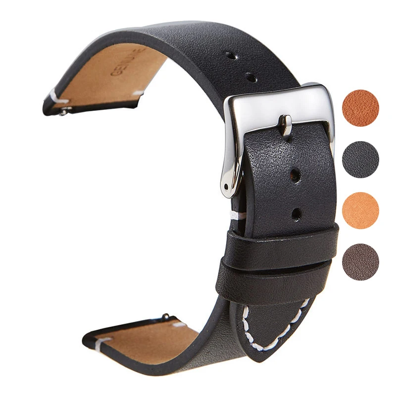 Ремешок из натуральной кожи для наручных часов, быстросъемный однотонный Серебристый браслет с пряжкой из нержавеющей стали, черный коричн...
Ремешок из натуральной кожи для наручных часов, быстросъемный однотонный Серебристый браслет с пряжкой из нержавеющей стали, черный коричн...