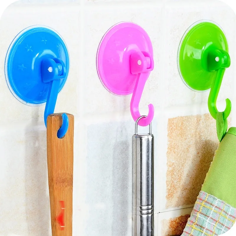 Creative Household Vacuum Suction Cup Hook Strong Non-marking Punch-free Plastic Hooks Kitchen Bathroom Suction Cup Wall Hook
Creative Household Vacuum Suction Cup Hook Strong Non-marking Punch-free Plastic Hooks Kitchen Bathroom Suction Cup Wall Hook