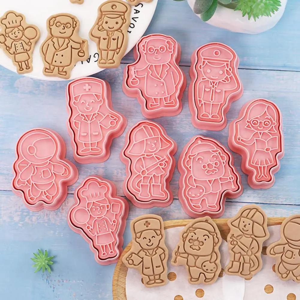 Biscuit Mold Portable Cookie Stamp Lightweight Quick Release Practical Scientist Cook Shaped Biscuit Stamp
Biscuit Mold Portable Cookie Stamp Lightweight Quick Release Practical Scientist Cook Shaped Biscuit Stamp