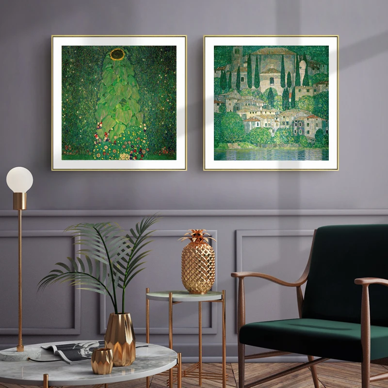 Gustav Klimt Sunflower Flower Oil Painting Classical Abstract Landscape Artist Prints and Posters for Living Room Decor Prints
Gustav Klimt Sunflower Flower Oil Painting Classical Abstract Landscape Artist Prints and Posters for Living Room Decor Prints