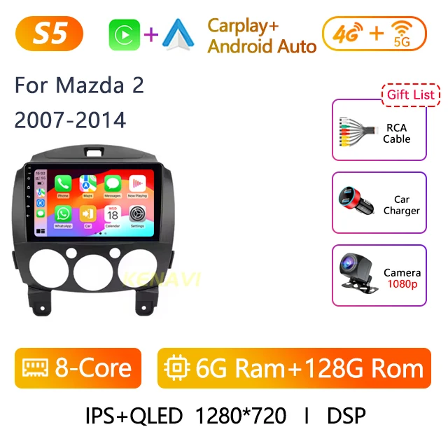 9-дюймовый 2-Din Android автомобильный стерео радио для MAZDA 2 Mazda2 2007-2014 мультимедийный плеер навигация GPS беспроводная автомагнитола Carplay с экраном интеллектуальная система 
9-дюймовый 2-Din Android автомобильный стерео радио для MAZDA 2 Mazda2 2007-2014 мультимедийный плеер навигация GPS беспроводная автомагнитола Carplay с экраном интеллектуальная система