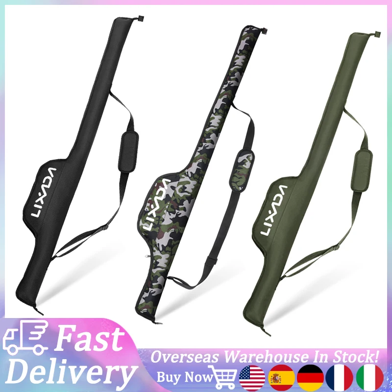 LIXADA 53 Inch Fishing Rod Bag Pole Pack Portable Folding Fishing Pole Tackle Protective Cover Case Fishing Storage Bag For Rods
LIXADA 53 Inch Fishing Rod Bag Pole Pack Portable Folding Fishing Pole Tackle Protective Cover Case Fishing Storage Bag For Rods