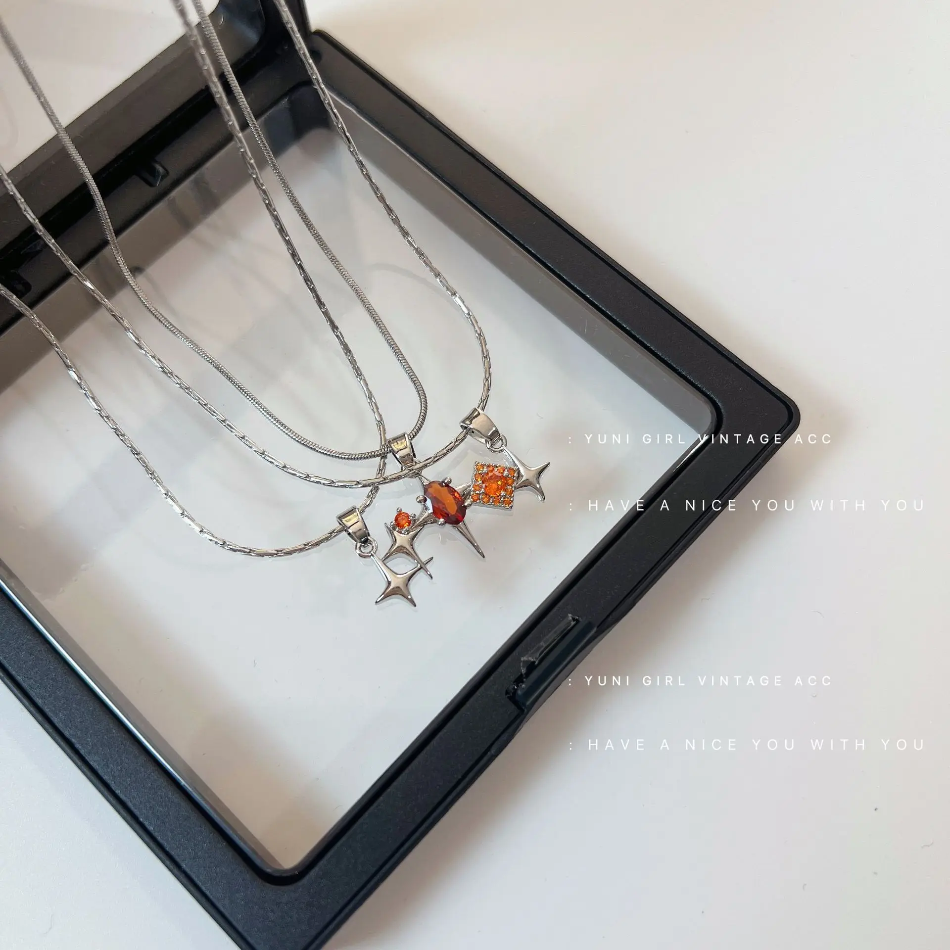 Design Sense Multi Star Awn Necklace Cold Wind Sweet Cool Pure Atmosphere Sense Of Color Zircon Leisure Collar Hoodie Chain
Design Sense Multi Star Awn Necklace Cold Wind Sweet Cool Pure Atmosphere Sense Of Color Zircon Leisure Collar Hoodie Chain