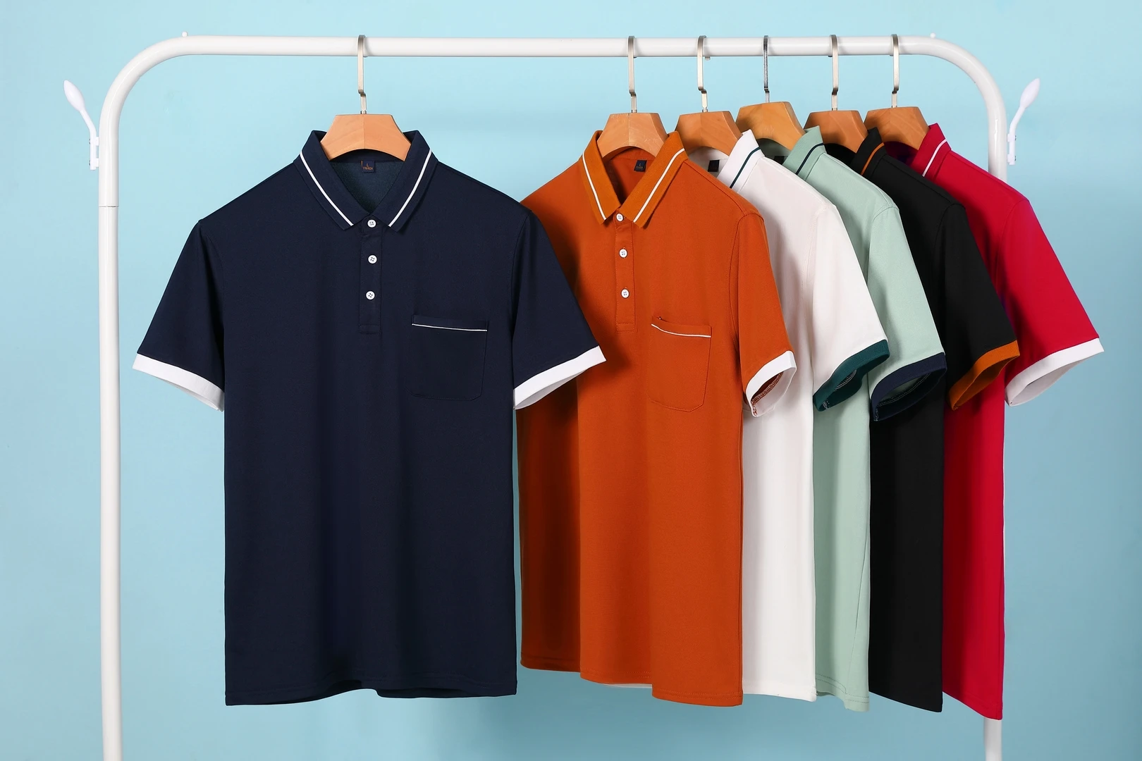 Short Sleeve Tee Men's Clothing 2023 Summer Cool Lapel Polo Double Side Custom Design DIY Logo T-shirt for Men and Women
Short Sleeve Tee Men's Clothing 2023 Summer Cool Lapel Polo Double Side Custom Design DIY Logo T-shirt for Men and Women
