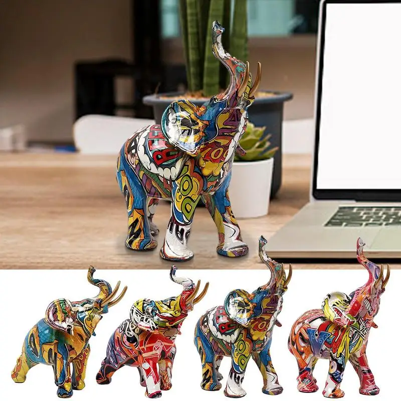 Elephant Figurines Animal Ornament With Auspicious Meaning Sculptures Display Stand Home Office Decoration Buddha Statues 
Elephant Figurines Animal Ornament With Auspicious Meaning Sculptures Display Stand Home Office Decoration Buddha Statues