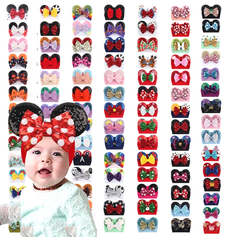 Minnie Mouse Ears Headband Elastic Hair Band Floral Waffle Hair Bows Hair Bands DIY Hair Accessories For Girls Kids Headwrap
Minnie Mouse Ears Headband Elastic Hair Band Floral Waffle Hair Bows Hair Bands DIY Hair Accessories For Girls Kids Headwrap