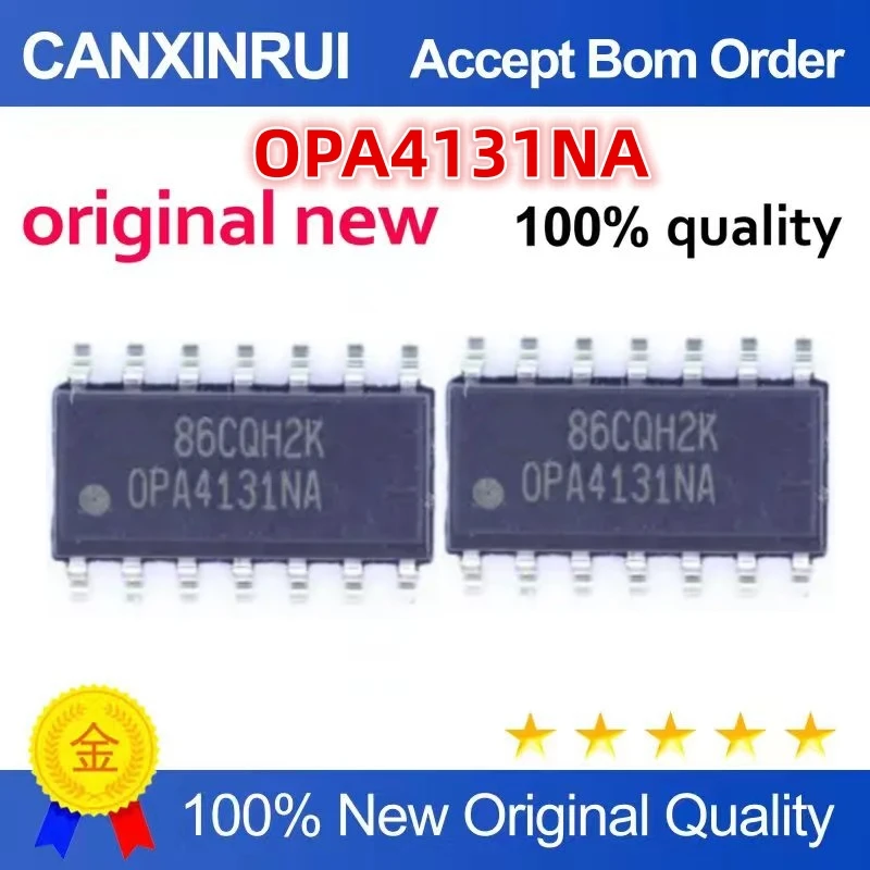Оригинальные новые 100% Качественные электронные компоненты OPA4131NA, интегральные схемы чипа
Оригинальные новые 100% Качественные электронные компоненты OPA4131NA, интегральные схемы чипа