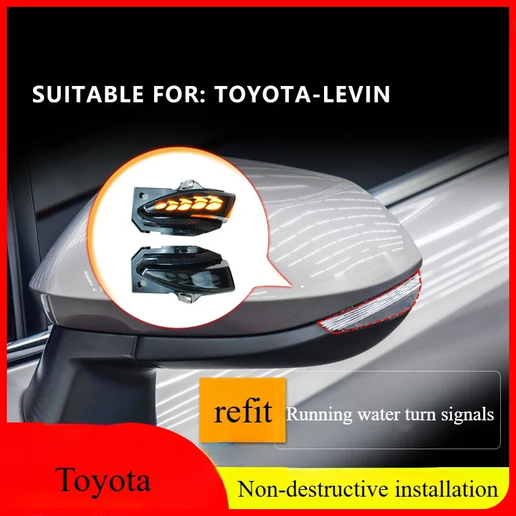 Для нового зеркала заднего вида Leiling Toyota покажчики поворота с проточной водой