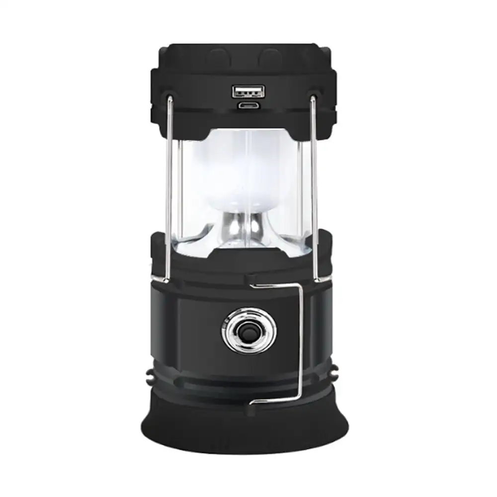 Solar Portable LED Emergency Lantern USB Rechargeable Super Bright Tent Lamp with Power Bank Batteries,200LM (1 PACK)
Solar Portable LED Emergency Lantern USB Rechargeable Super Bright Tent Lamp with Power Bank Batteries,200LM (1 PACK)