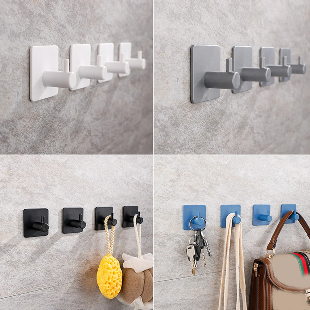Plastic Self Adhesive Wall Coat Rack Key Holder Rack Towel Clothes Hooks For Bathrooms Kitchen Hangers Home Hardware
Plastic Self Adhesive Wall Coat Rack Key Holder Rack Towel Clothes Hooks For Bathrooms Kitchen Hangers Home Hardware
