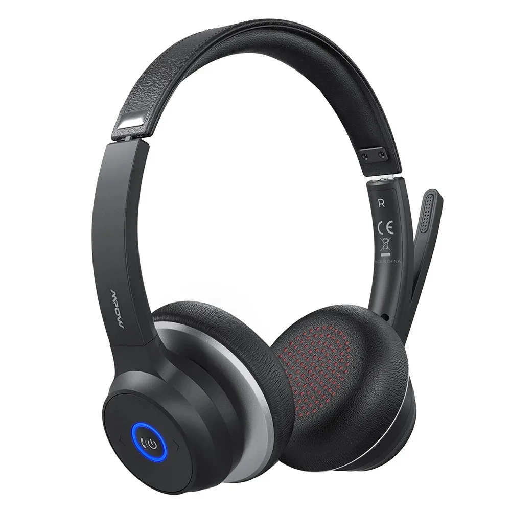 Mpow HC5 Bluetooth 5.0 CVC8.0 Noise Cancelling Mic Headset For Call Center Office Wireless Wired 2 in 1 22H Long Life
Mpow HC5 Bluetooth 5.0 CVC8.0 Noise Cancelling Mic Headset For Call Center Office Wireless Wired 2 in 1 22H Long Life